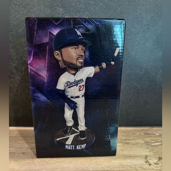 2024 SGA Los Angeles Dodgers Matt Kemp Bobblehead NEW - Picture 3 of 10